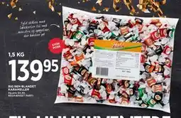 MENY BIG BEN BLANDET KARAMELLER, DKK 139.95 tilbud