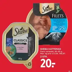 MENY SHEBA KATTEMAD, DKK 20 tilbud