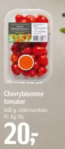 Føtex Cherryblomme tomater tilbud