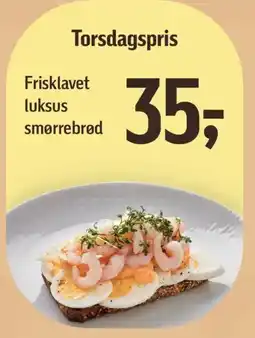 Føtex Frisklavet luksus smørrebrød tilbud