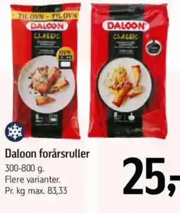 Føtex Daloon forårsruller tilbud