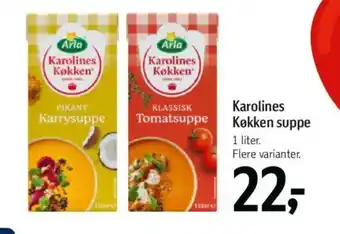 Føtex Arla Karolines Køkken suppe tilbud
