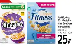 Føtex Nestlé, Oreo O's, Weetabix eller Guldkorn morgenmad tilbud