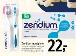 Føtex Zendium mundpleje tilbud