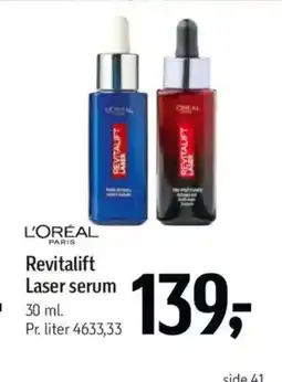 Føtex Revitalift Laser serum tilbud