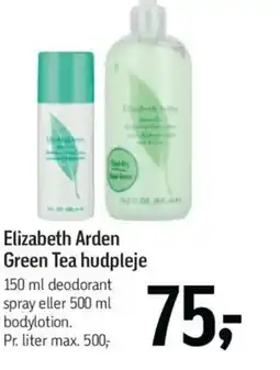 Føtex Elizabeth Arden Green Tea hudpleje tilbud