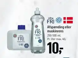 Føtex Salling Fri Afspænding eller maskinrens tilbud