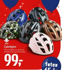 Føtex SCO Cykelhjelm tilbud