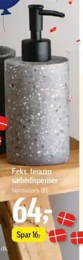 Føtex F.eks. terazzo sæbedispenser tilbud