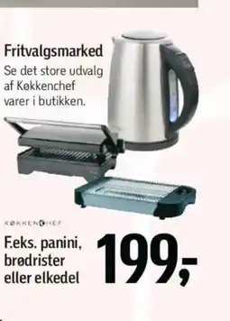 Føtex F.eks. panini, brødrister eller elkedel tilbud
