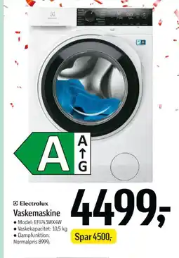 Føtex Electrolux Vaskemaskine tilbud