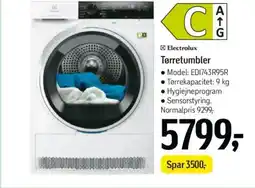Føtex Electrolux Tørretumbler tilbud