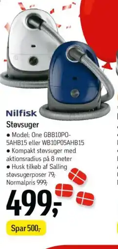 Føtex Nilfisk Støvsuger tilbud