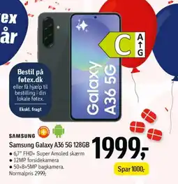 Føtex SAMSUNG Galaxy A36 5G 128GB tilbud