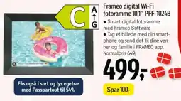 Føtex Frameo digital Wi-Fi fotoramme 10,1" PFF-1024B tilbud