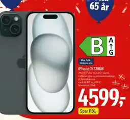 Føtex iPhone 15 128GB tilbud