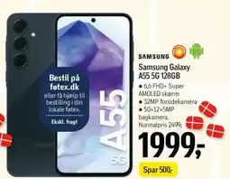 Føtex SAMSUNG Galaxy A55 5G 128GB tilbud