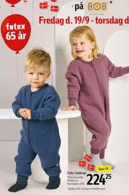 Føtex F.eks. heldragt tilbud