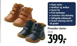 Føtex Prewalker støvler tilbud