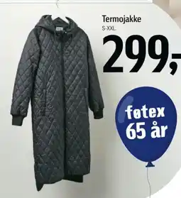 Føtex Termojakke tilbud