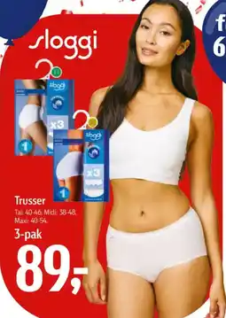 Føtex Sloggi Trusser tilbud