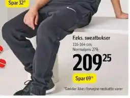 Føtex NIKE sweatbukser tilbud