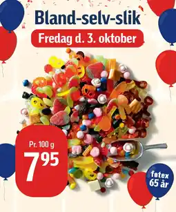 Føtex Bland-selv-slik tilbud
