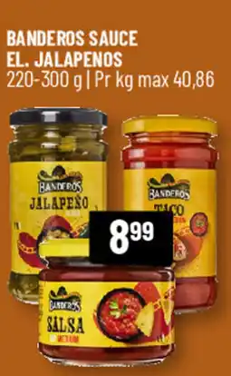 Løvbjerg Banderos sauce el. jalapenos tilbud