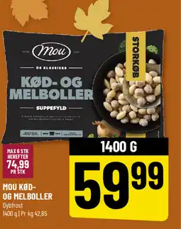 Løvbjerg Mou kød- og melboller tilbud