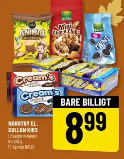 Løvbjerg Nordthy el. Gullón kiks tilbud