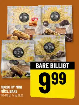 Løvbjerg Nordthy mini müslibars tilbud