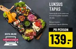 Løvbjerg Luksus tapas tilbud