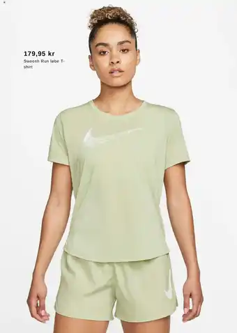 Swoosh run løbe t- shirt
