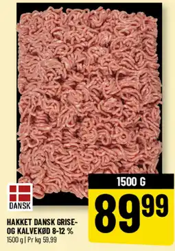 Løvbjerg Hakket dansk grise- og kalvekød 8-12 % tilbud