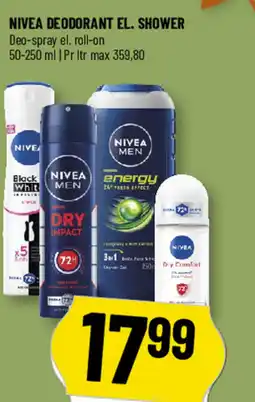 Løvbjerg Nivea deodorant el. shower tilbud