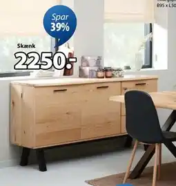 JYSK SANDBY skænk, DKK 2250 tilbud