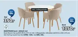 JYSK MARSTRAND bord, DKK 1350 tilbud