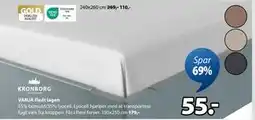 JYSK VANJA fladt lagen tilbud