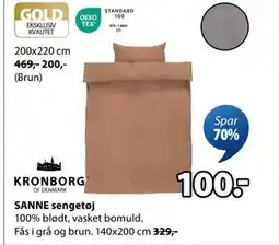 JYSK SANNE sengetøj tilbud