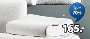 JYSK HUSNES konturpude med memory foam, DKK 165 tilbud