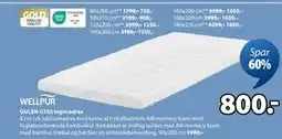 JYSK GULEN GT65 topmadras, DKK 800 tilbud