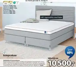 JYSK TEMPRAKON LYA kontinentalseng, DKK 10500 tilbud