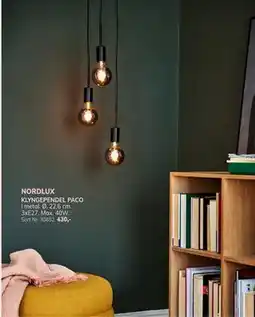 Daells Bolighus KLYNGEPENDEL PACO, DKK 430 tilbud