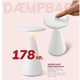 Daells Bolighus BORDLAMPE NYHAVN, DKK 178 tilbud