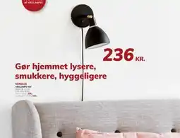 Daells Bolighus VÆGLAMPE RAY, DKK 236 tilbud