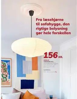 Daells Bolighus LAMPESKÆRM VILLO NORDLUX, DKK 156 tilbud