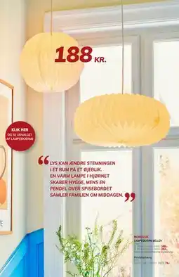 Daells Bolighus LAMPESKÆRM BELLOY tilbud
