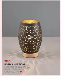 Daells Bolighus BORDLAMPE BIDAR, DKK 247 tilbud