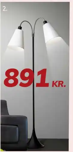 Daells Bolighus GULVLAMPE FODGÆNGER, DKK 891 tilbud