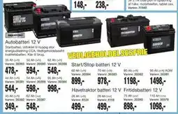 Harald Nyborg Havetraktor batteri 12 V, DKK 499 tilbud